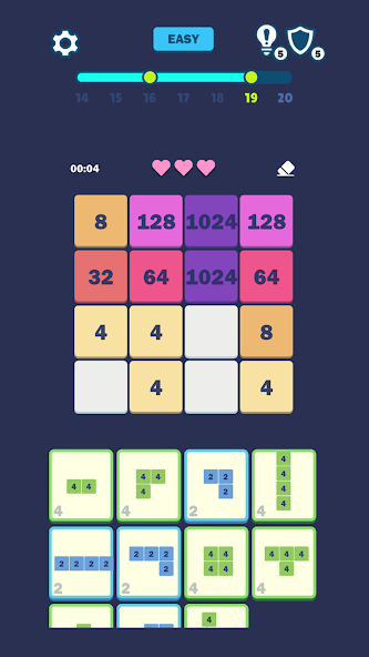Split 2048 screenshot
